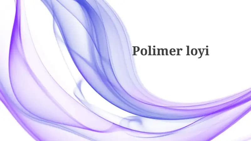 Polimer loy