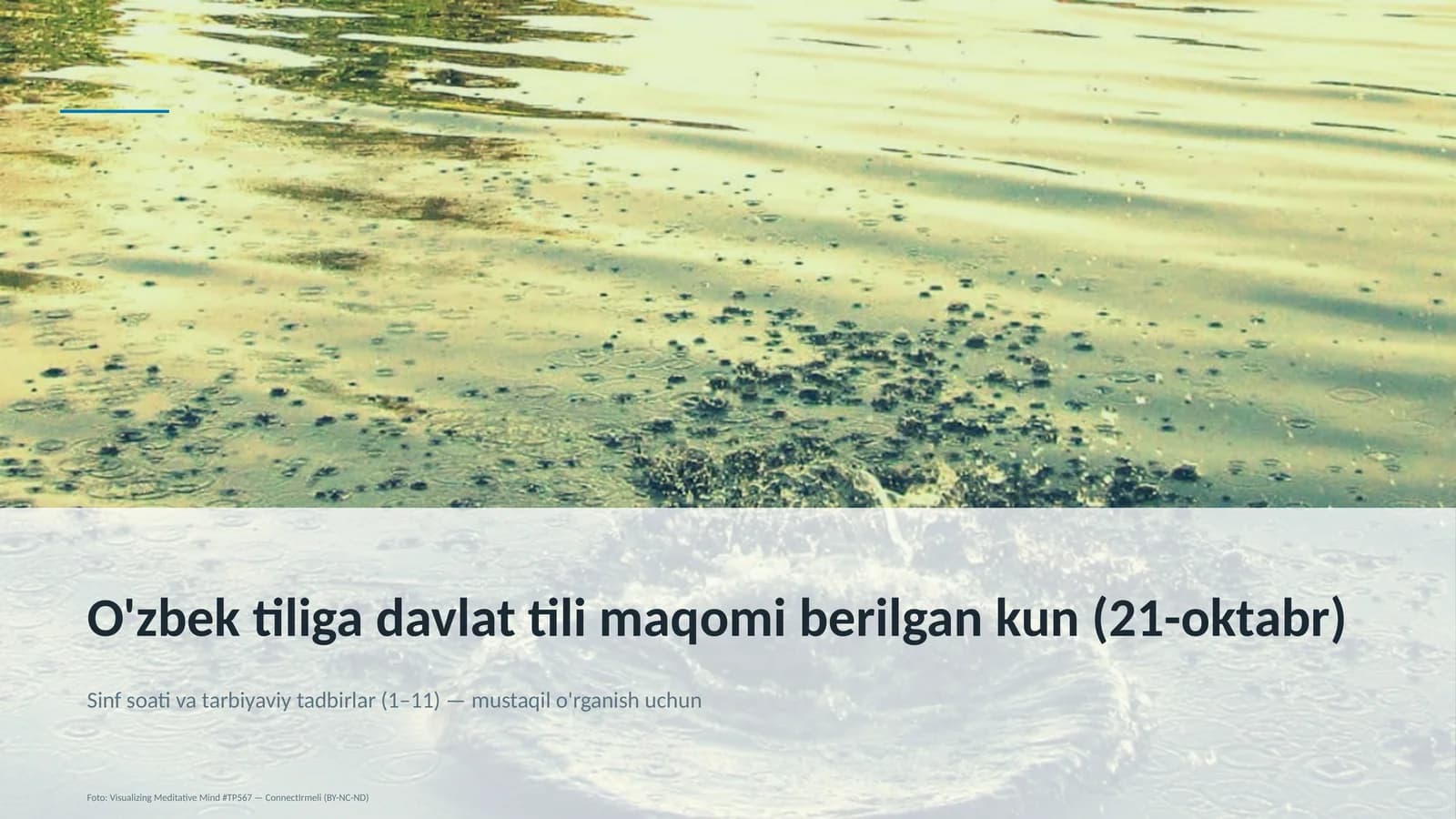 O'zbek tiliga davlat tili maqomi berilgan kun (21-oktabr)