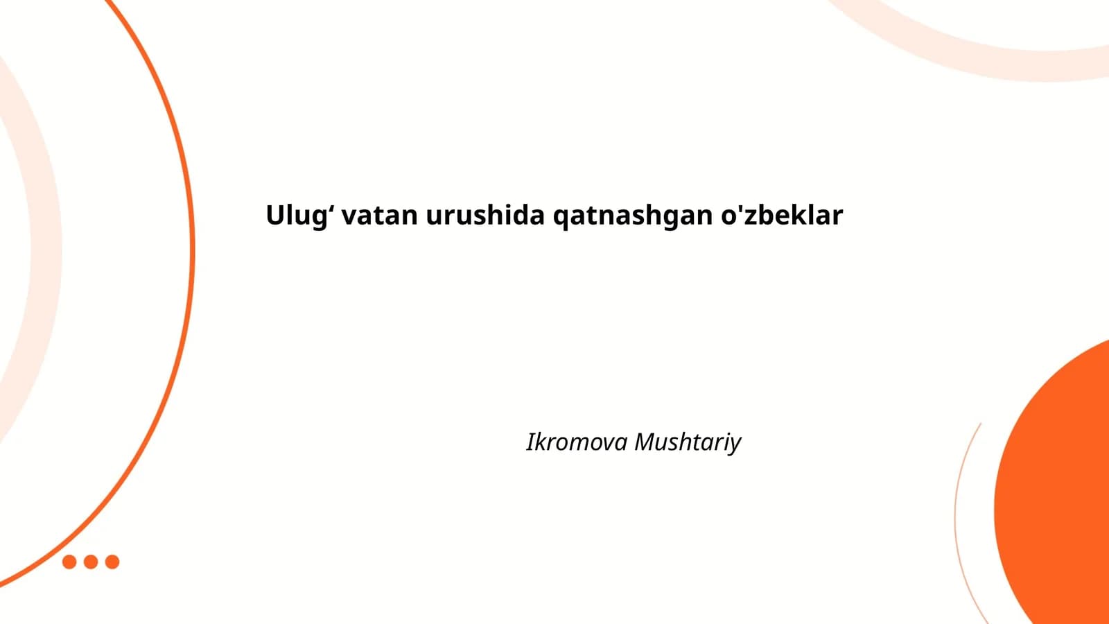 O'zbekistonlik qahramonlar