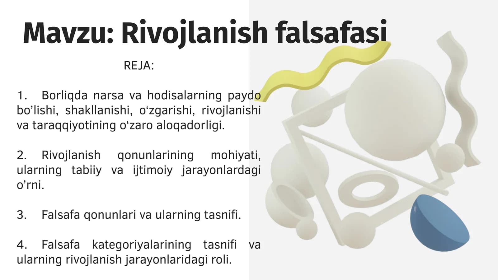 Rivojlanish falsafasi