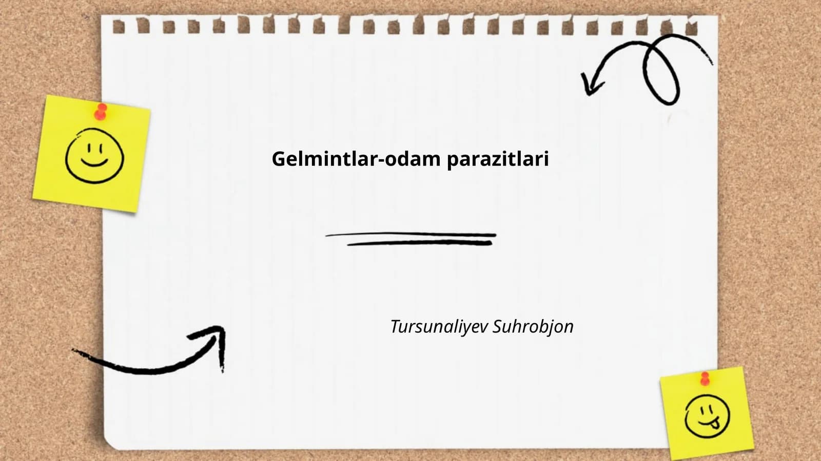 Gelmintlar-odam parazitlari