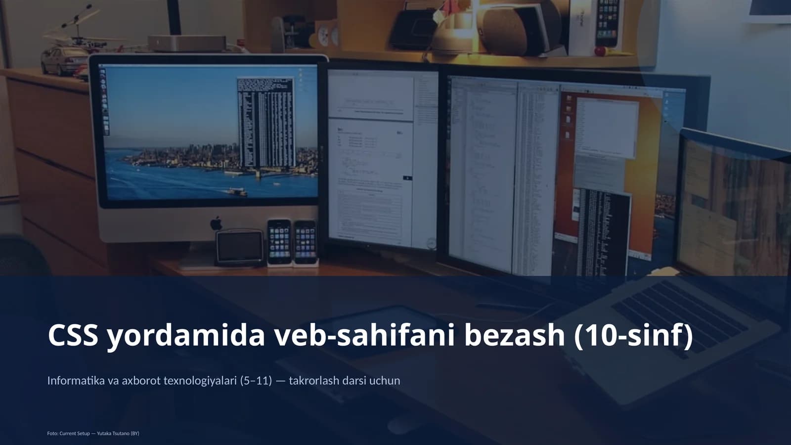 Informatika va axborot texnologiyalari (5–11) — takrorlash darsi uchun