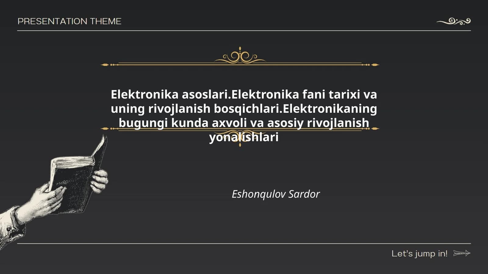 Elektronika asoslari.Elektronika fani tarixi va uning rivojlanish bosqichlari.Elektronikaning bugungi kunda axvoli va asosiy rivojlanish yonalishlari