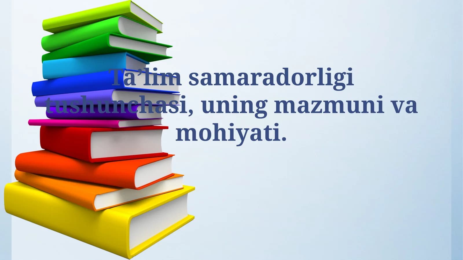 Oliy ta’lim