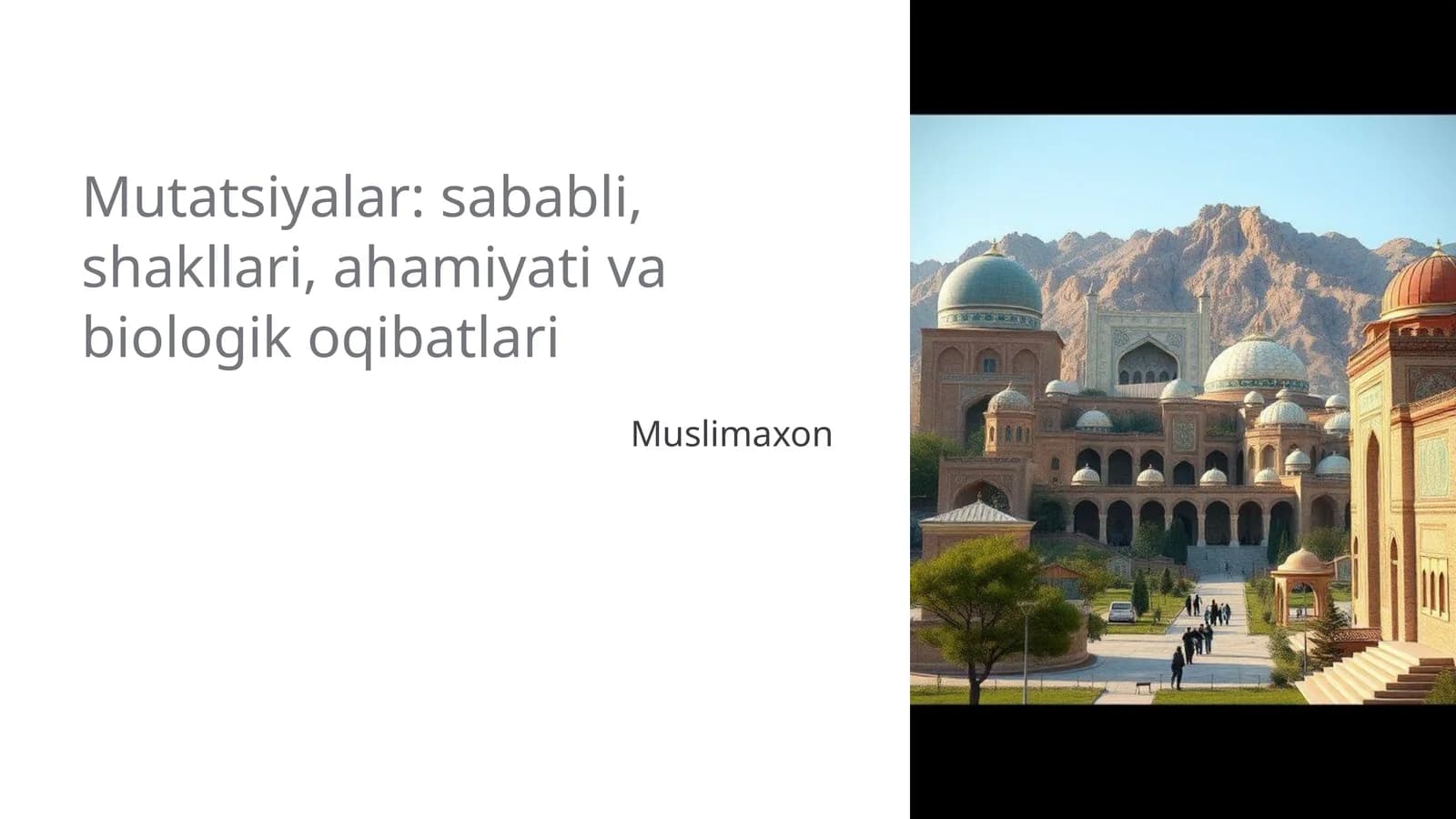 Muslimaxon