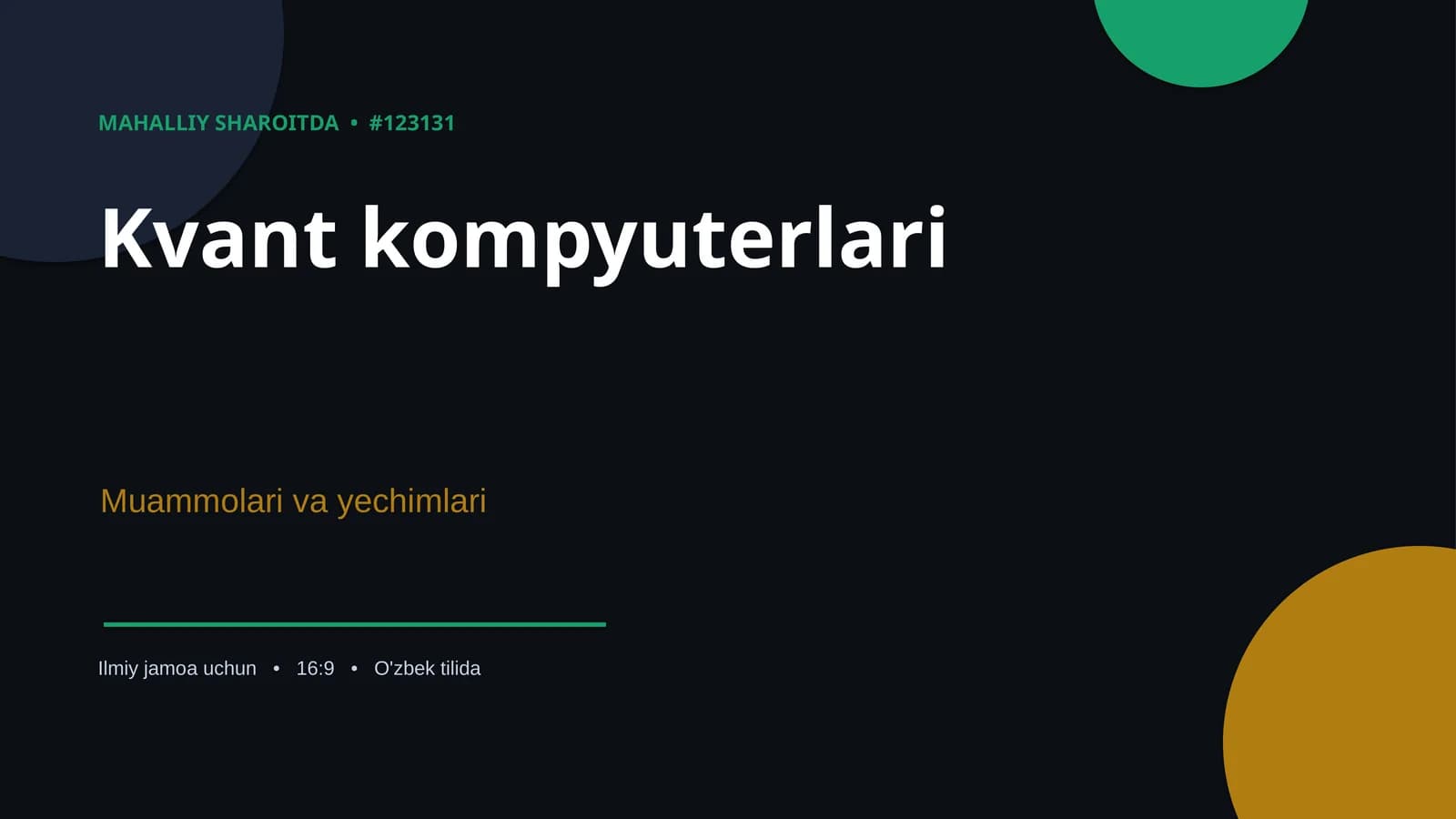 Kvant kompyuterlari