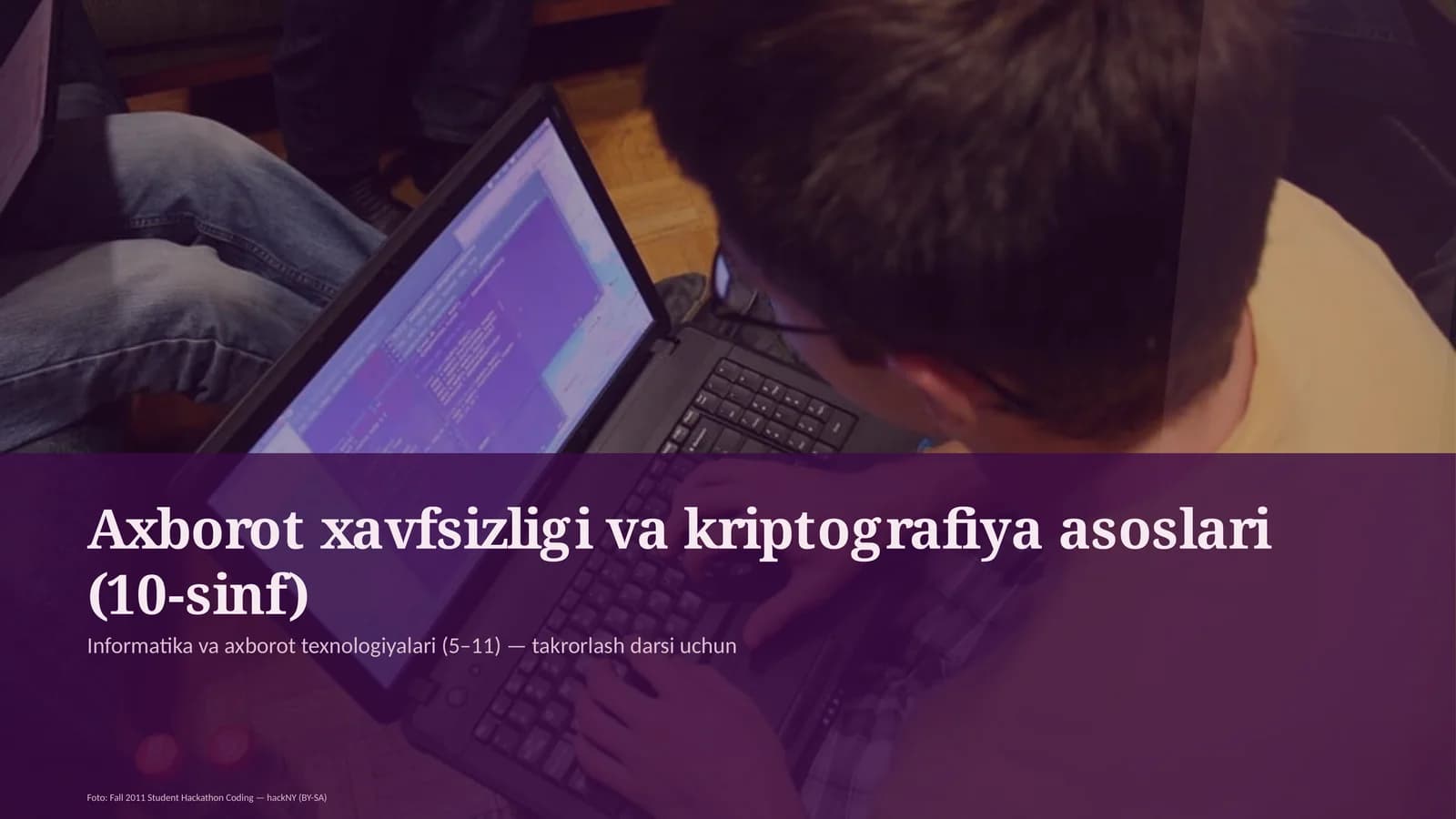 Informatika va axborot texnologiyalari (5-11)