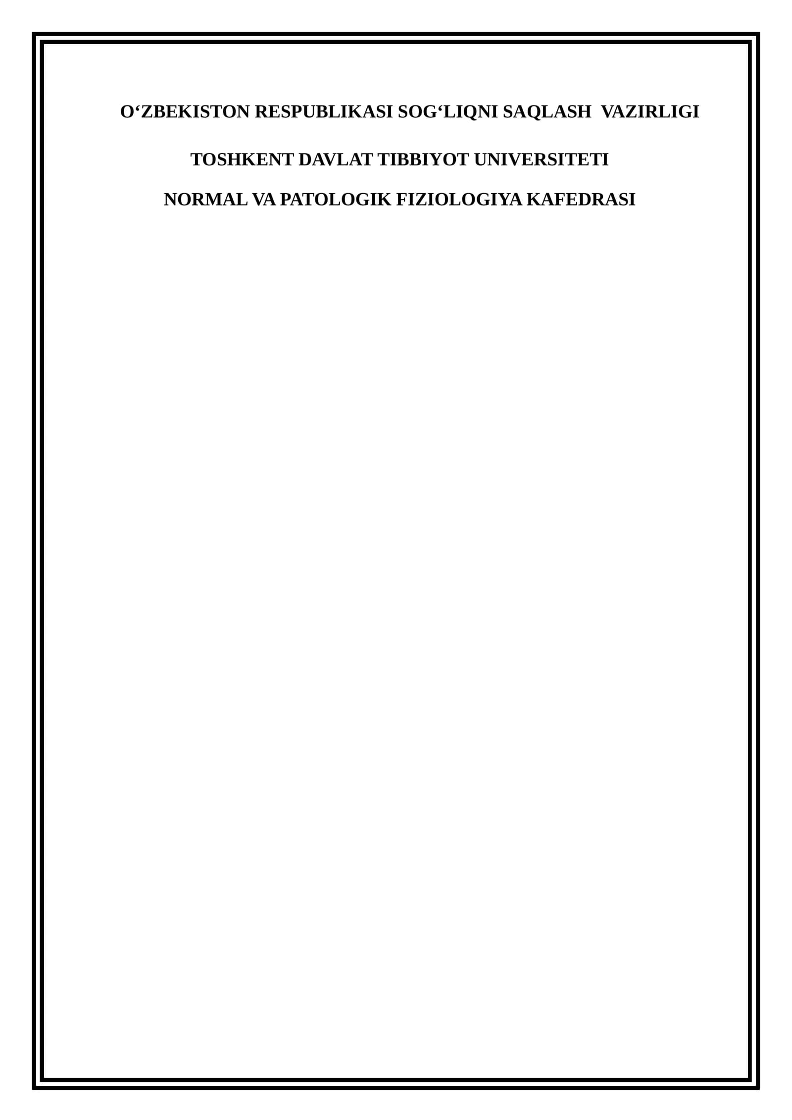 Oqsil almashinuvi buzilishlarining klinik belgilari, diagnostikasi va profilaktikasi