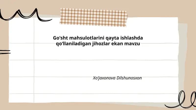 Goʻsht maydalagich mashinalari