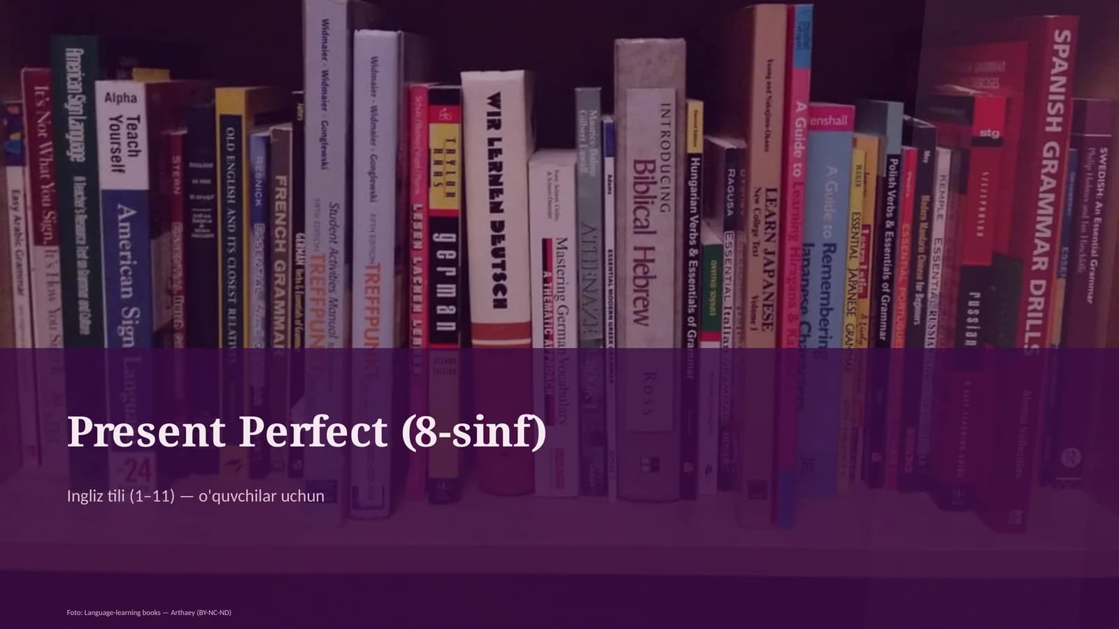 Present Perfect (8-sinf)