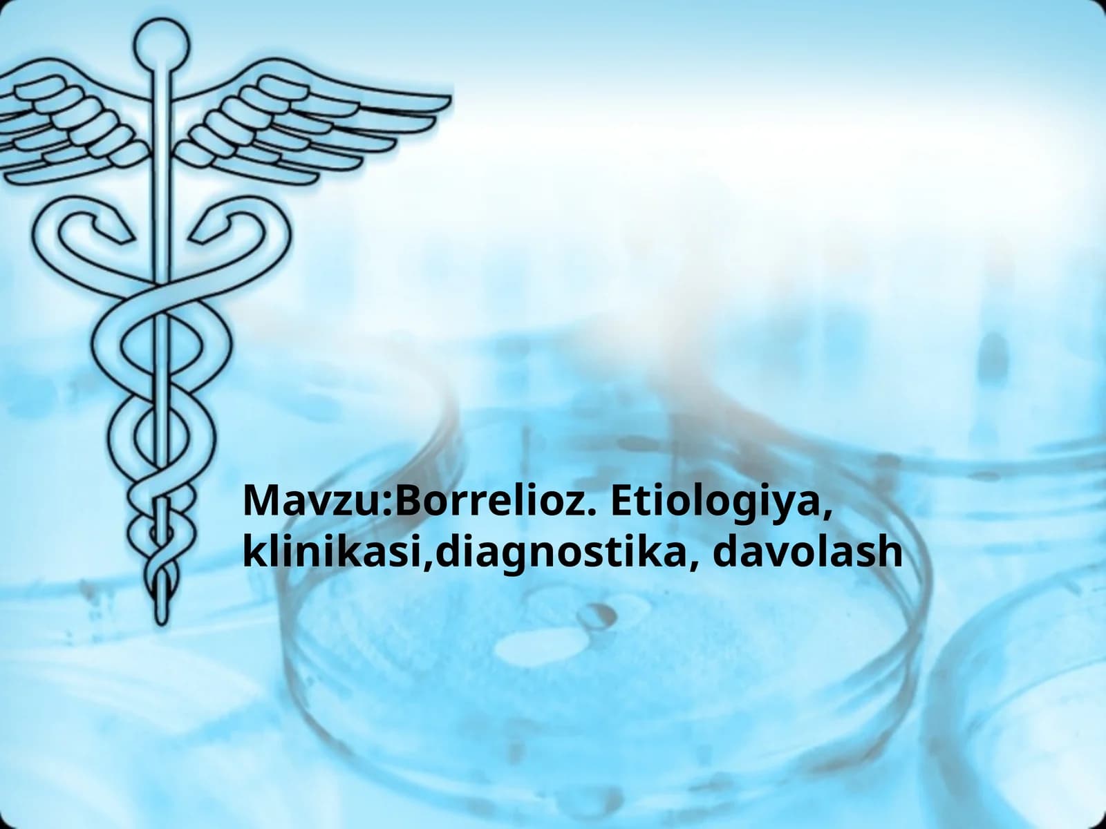 Borrelioz.Etiologiya,klinikasi,diagnostika,davolash