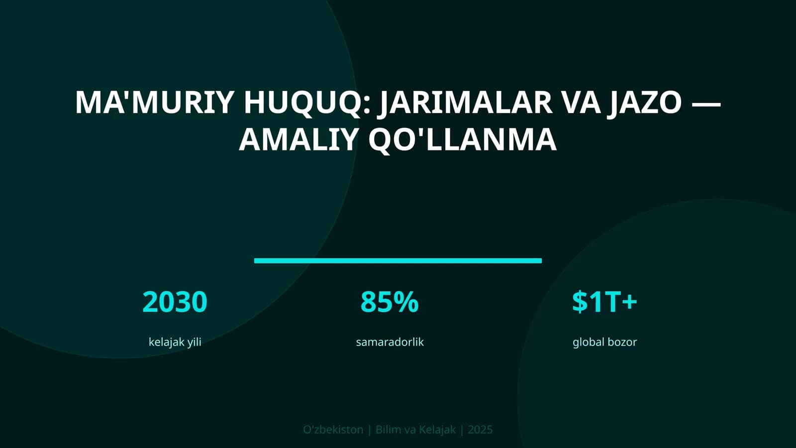 Ma'muriy huquq: jarimalar va jazo — amaliy qo'llanma