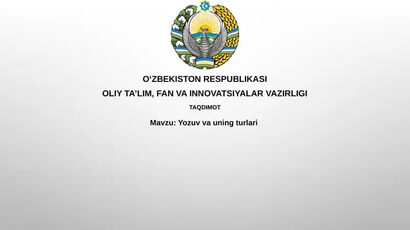 Yozuvvauningturlari