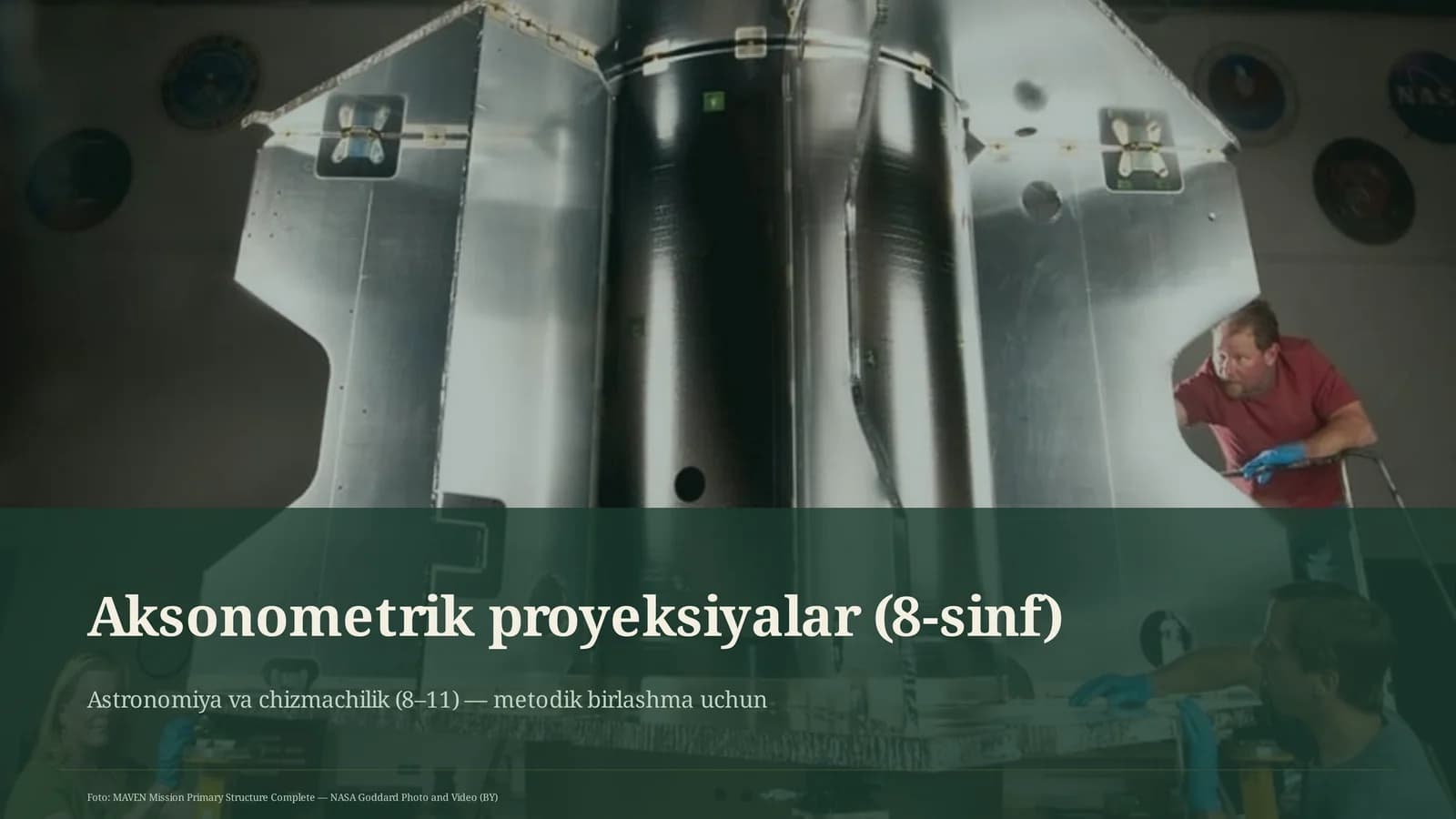 Aksonometrik proyeksiyalar (8-sinf)