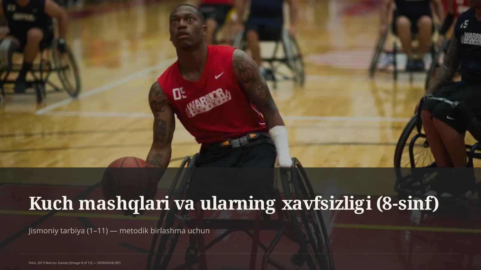 Kuch mashqlari va ularning xavfsizligi (8-sinf)