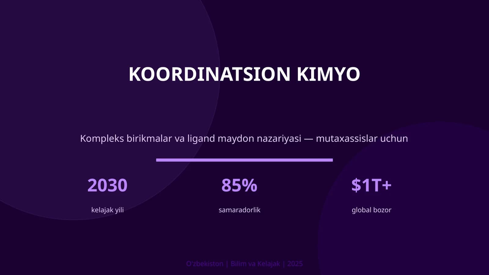 KOORDINATSION KIMYO