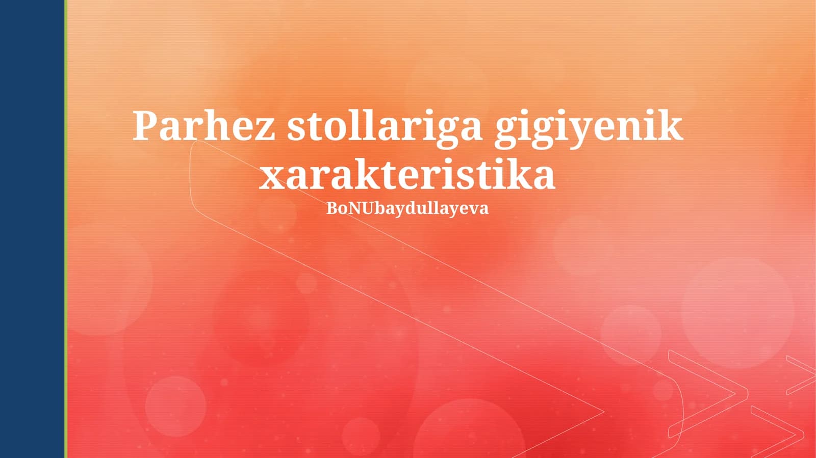 Dietik jadvallar