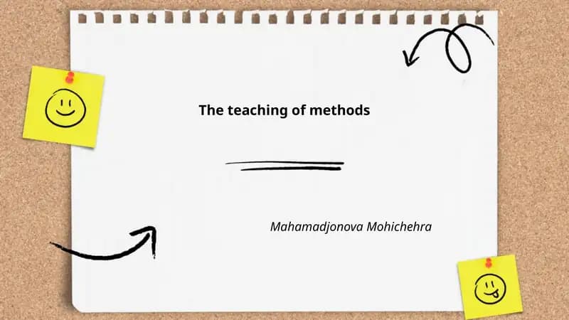 Teaching Methods