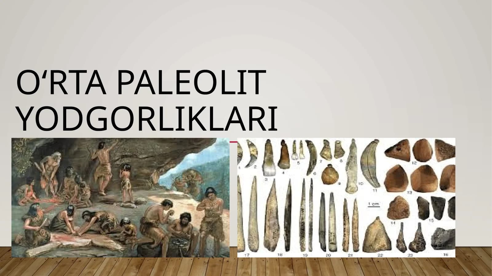 Oʻrta paleolit yodgorliklari