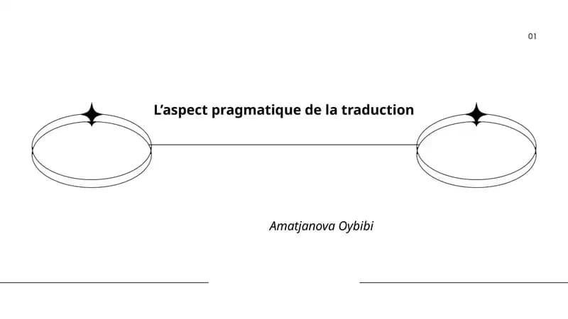 L’aspect pragmatique de la traduction