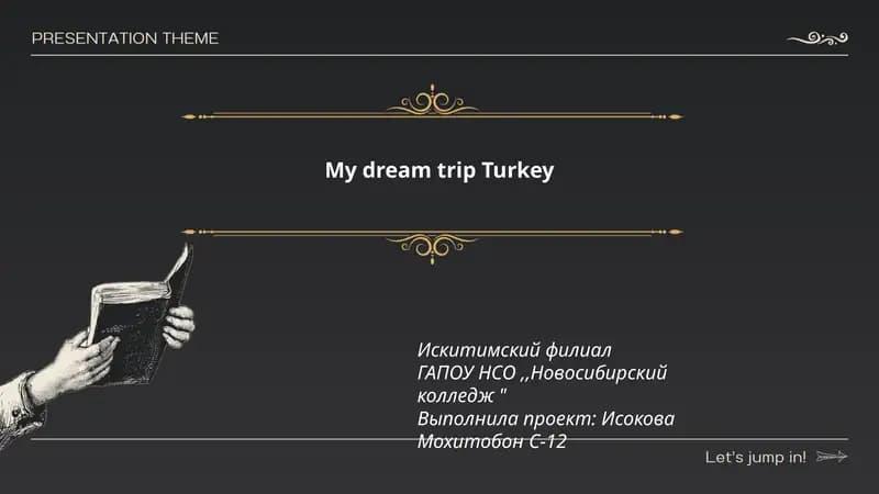 My dream trip Turkey