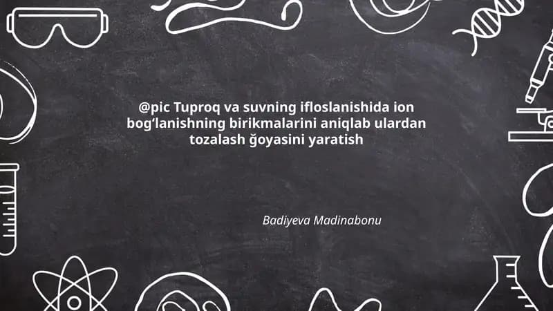 Ion bogʻlanish mexanizmlari va tuproqdagi ion-komplekslarning turlari