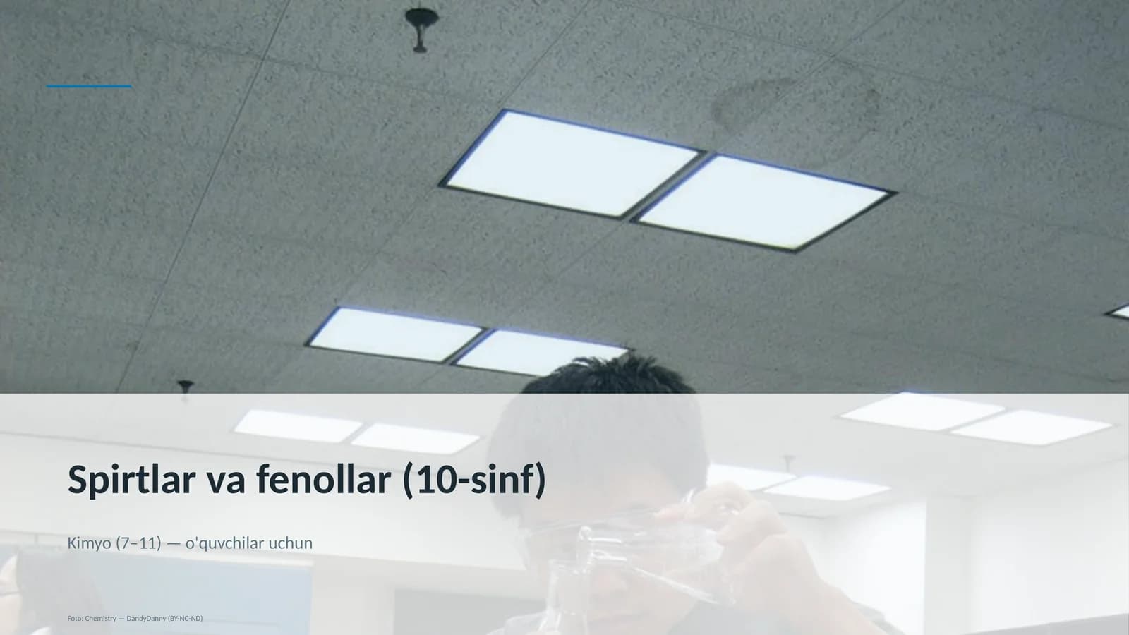 Spirtlar va fenollar (10-sinf)