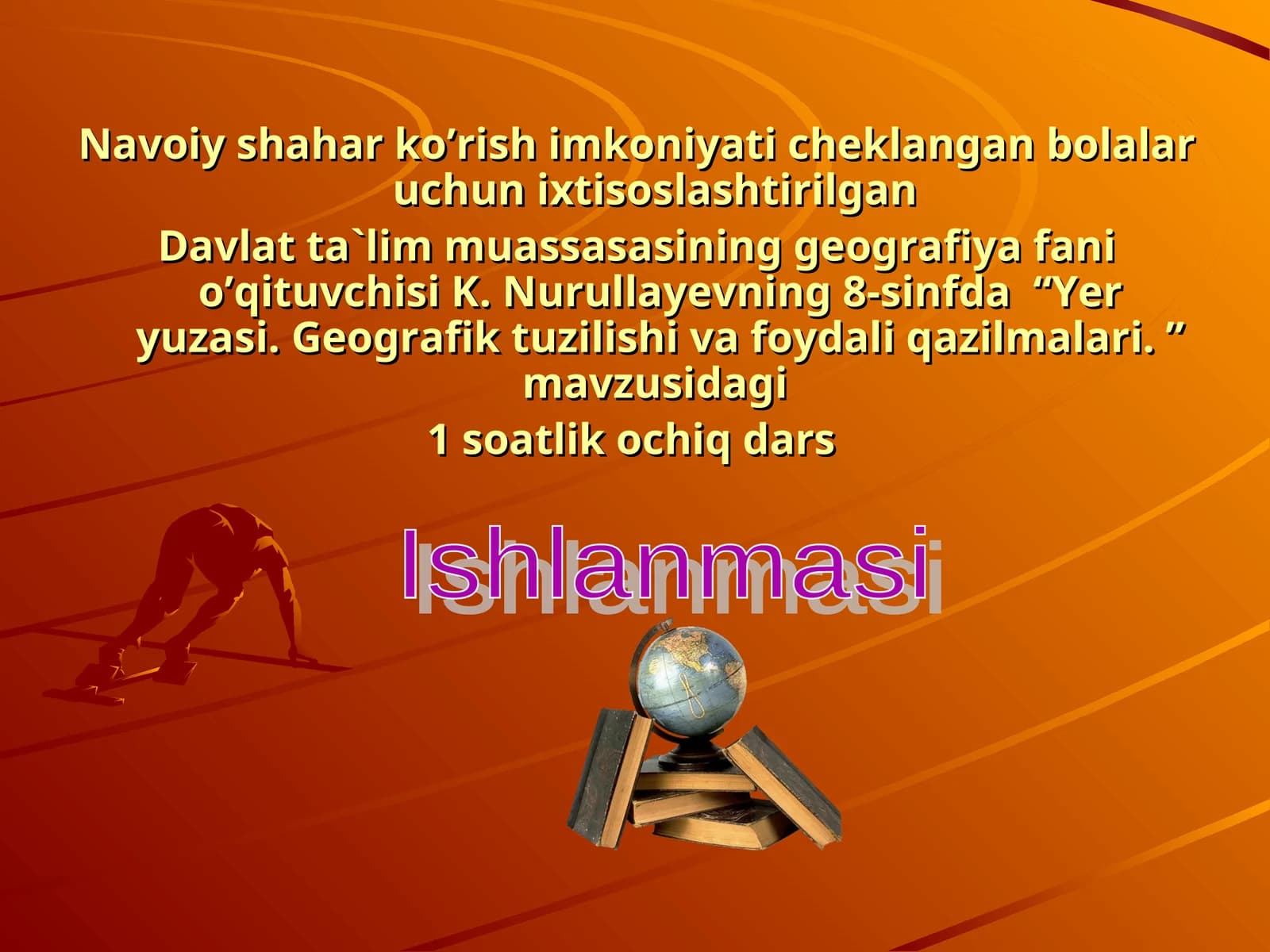 Yer yuzasi. Geografik tuzilishi va foydali qazilmalari