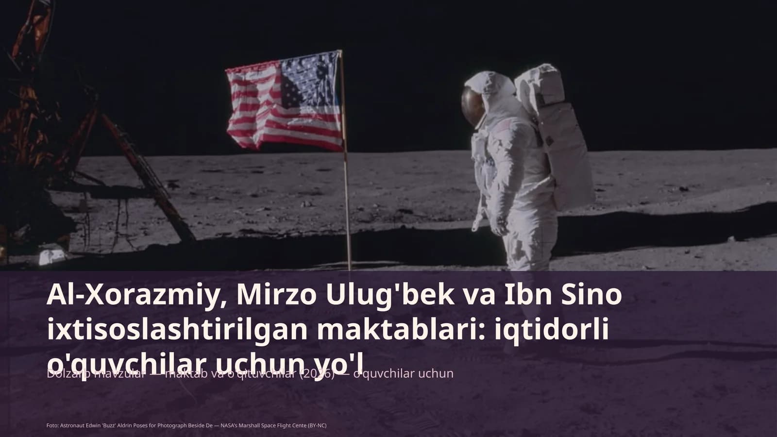Al-Xorazmiy, Mirzo Ulug'bek va Ibn Sino ixtisoslashtirilgan maktablari: iqtidorli o'quvchilar uchun yo'l
