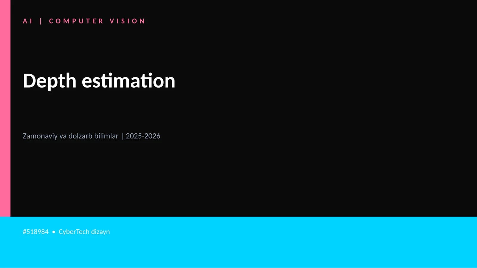 Depth estimation