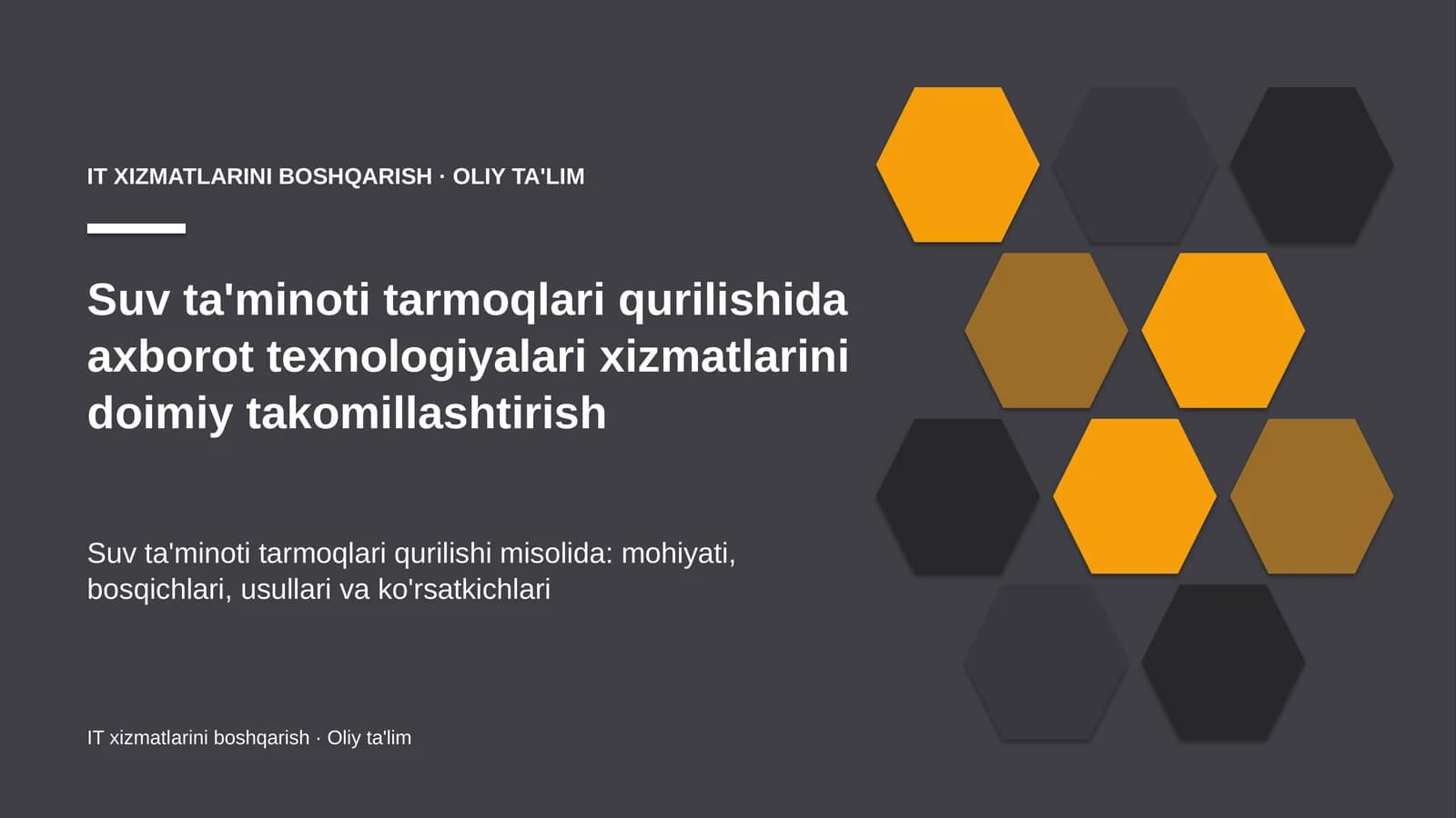suv ta'minoti tarmoqlari qurilishida axborot texnologiyalari xizmatlarini doimiy takomillashtirish 5866