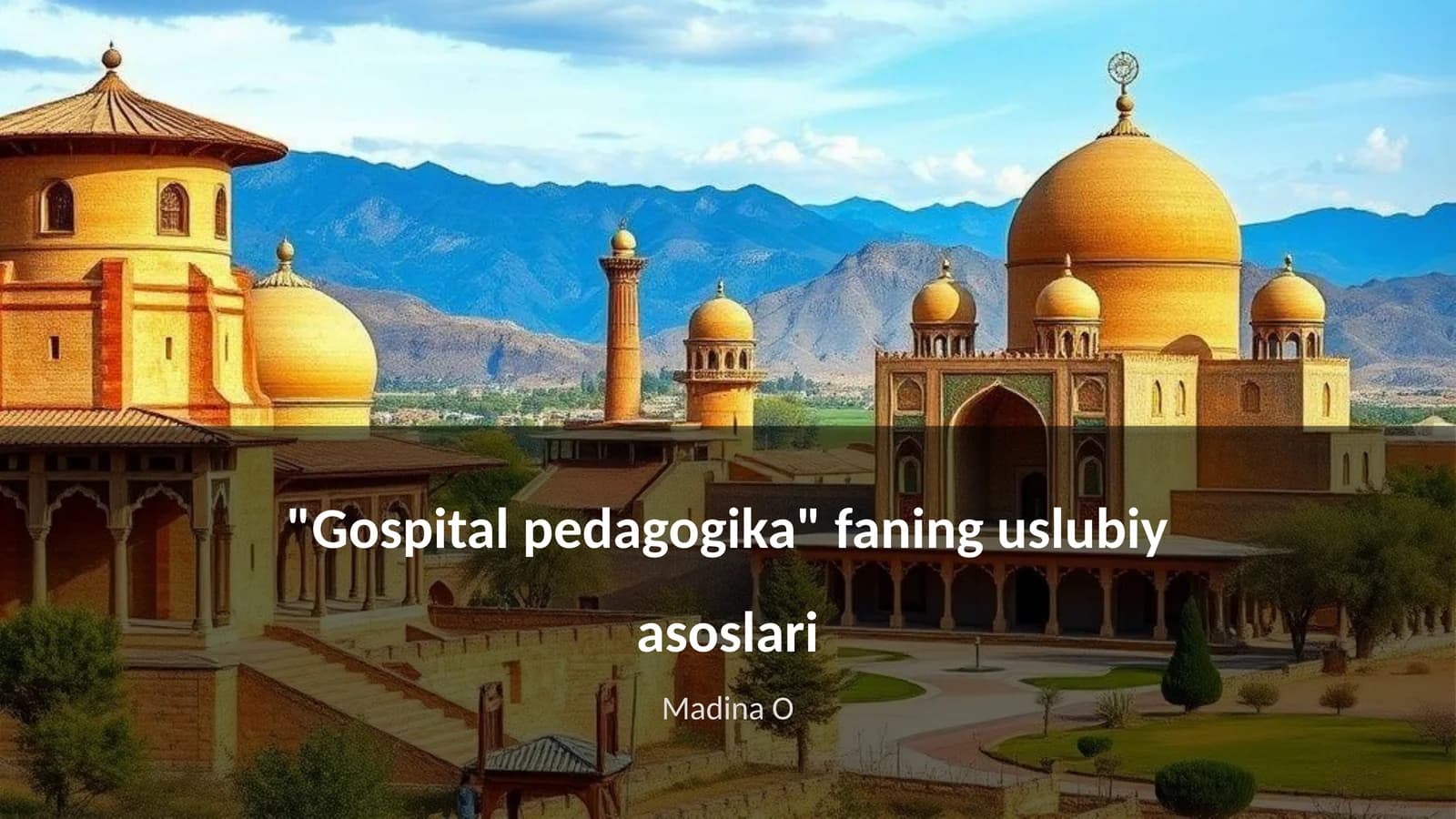 Gospital pedagogika
