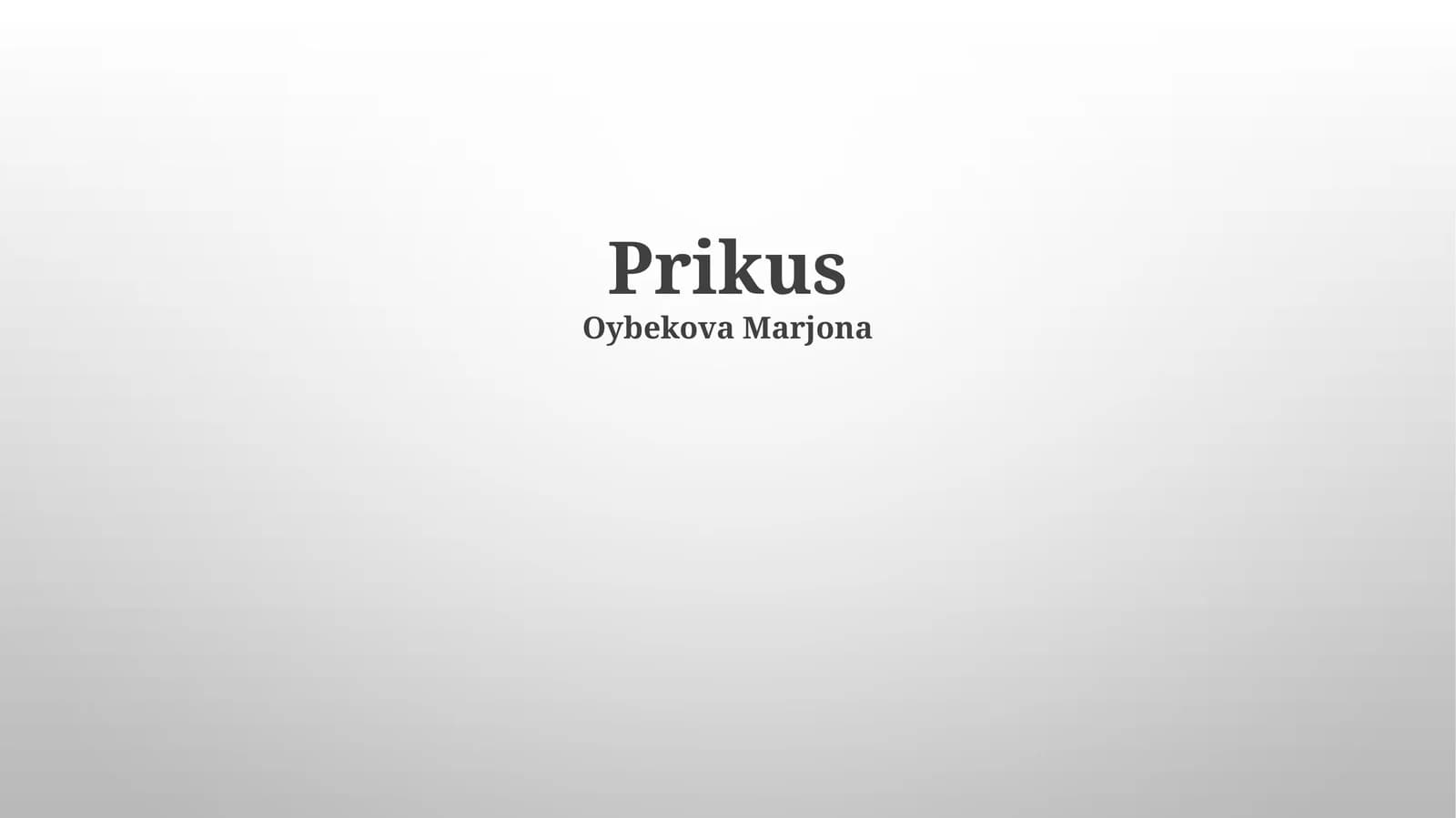 Prikus