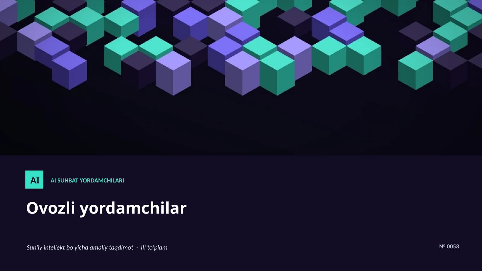AI SUHBAT YORDAMCHILARI