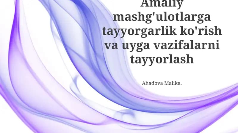 Vaqtni boshqarish