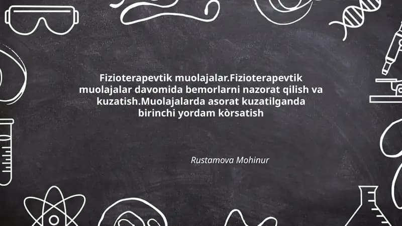 Fizioterapevtik muolajalar