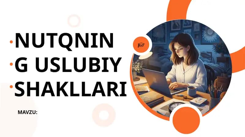Nutqning uslubiy shakllari