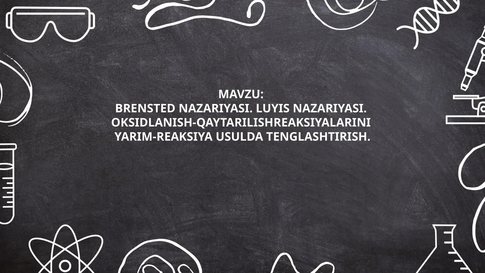 Brønsted va Luyis nazariyasi