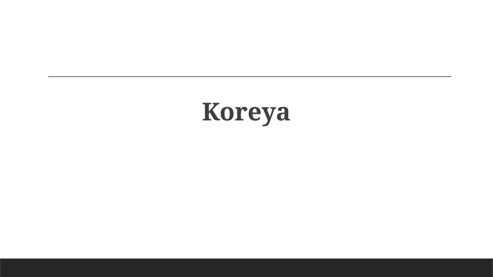 Koreya tarixi va madaniyati