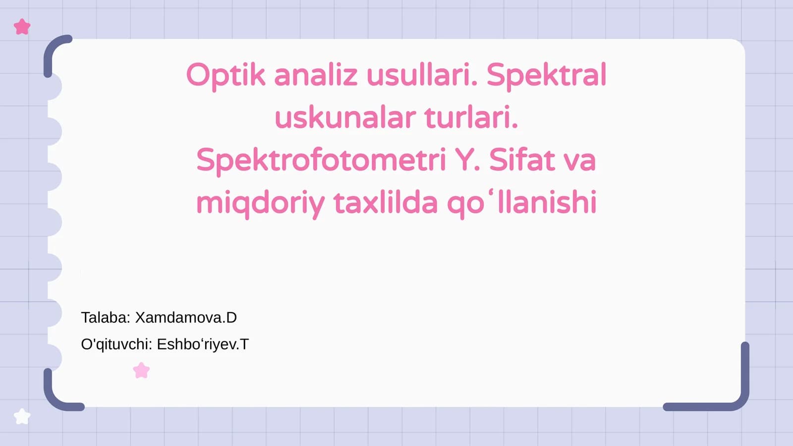 Optik analiz usullari