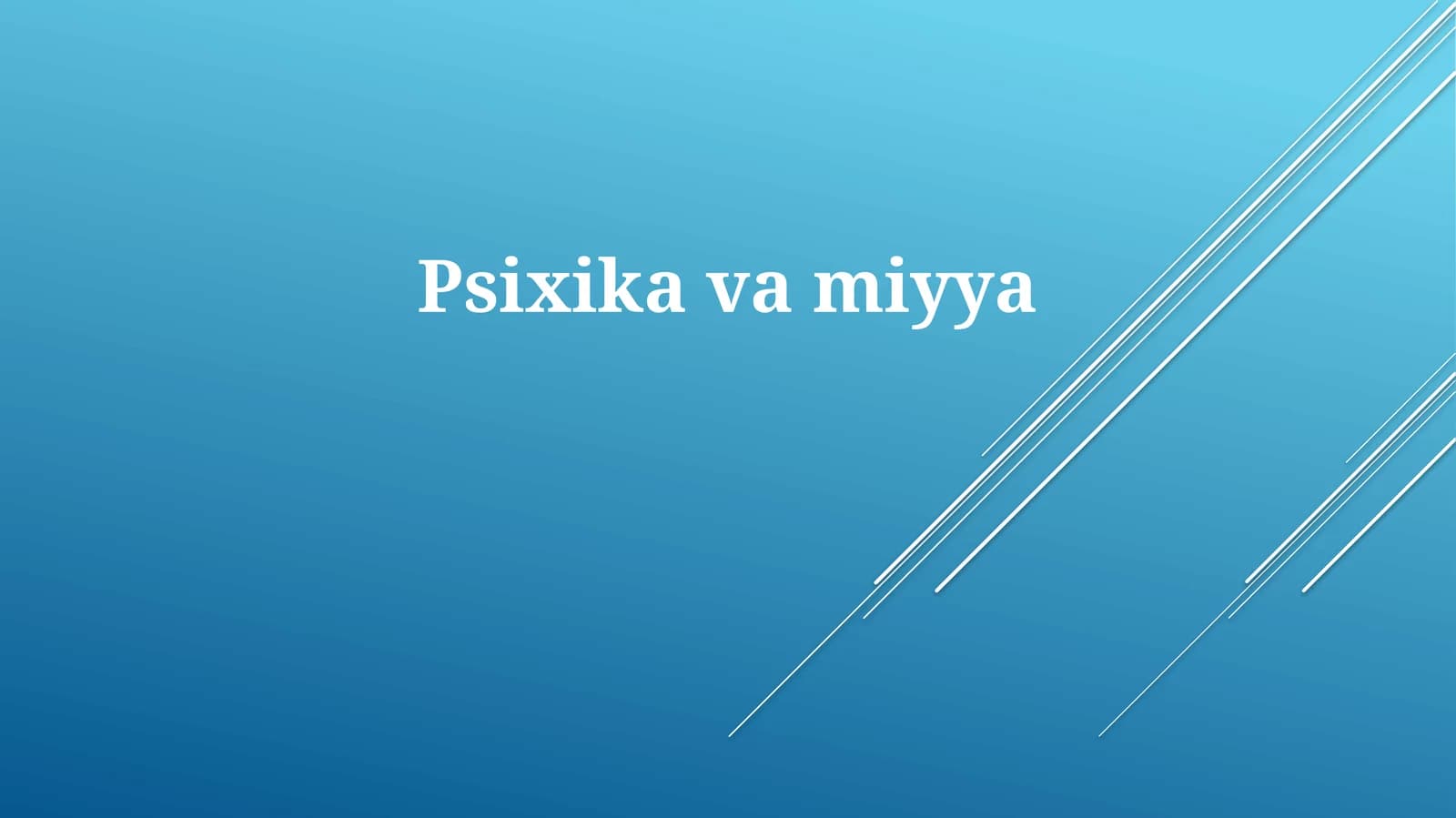 Psixikavamiyya