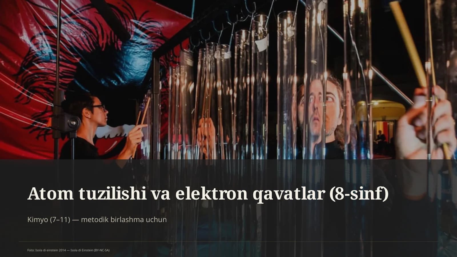 Atom tuzilishi va elektron qavatlar (8-sinf)