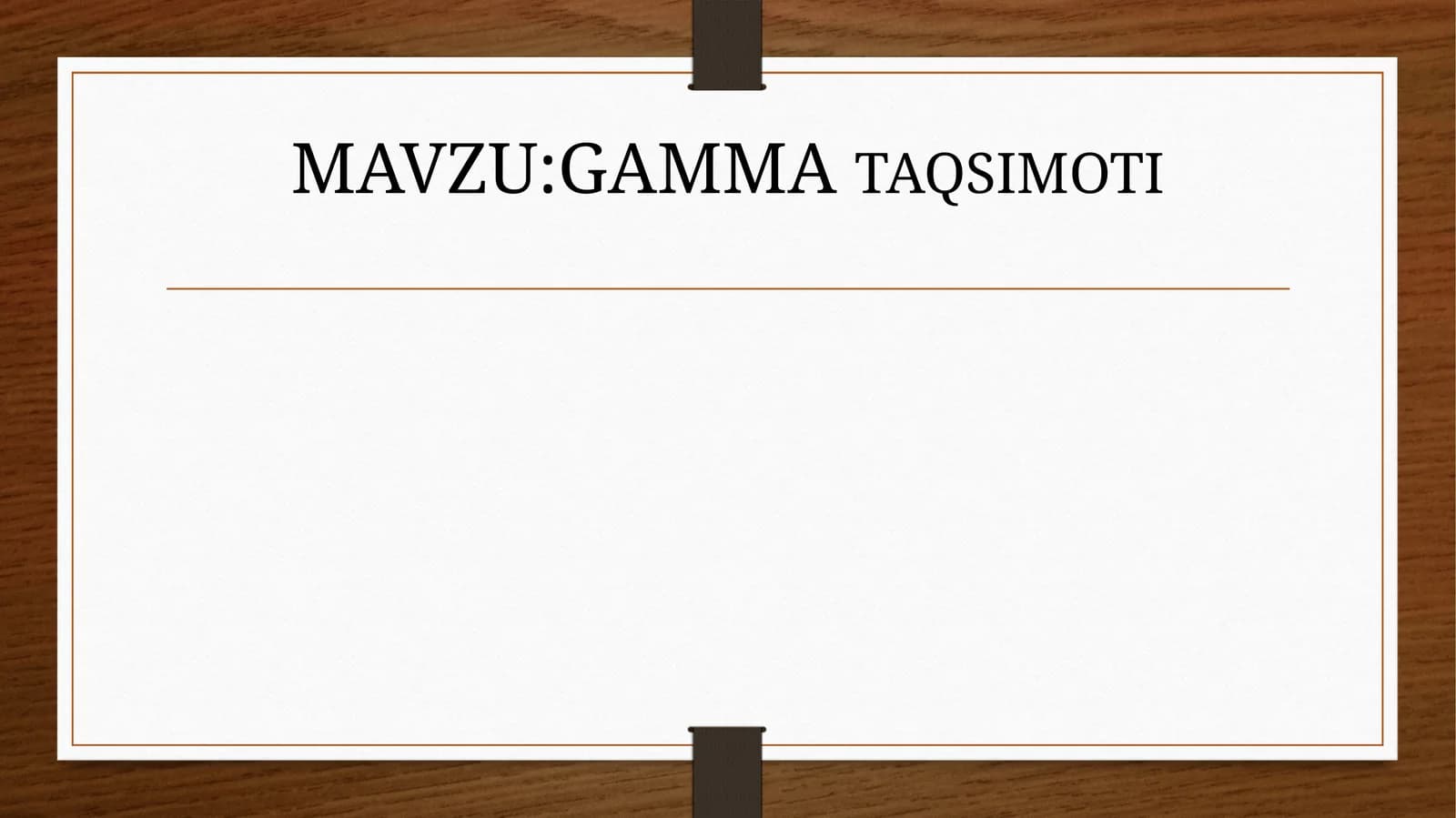 GAMMATAQSIMOTI
