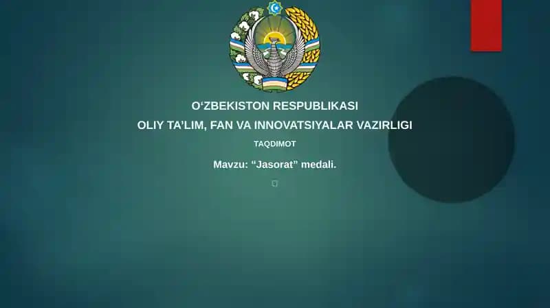 Jasorat medali