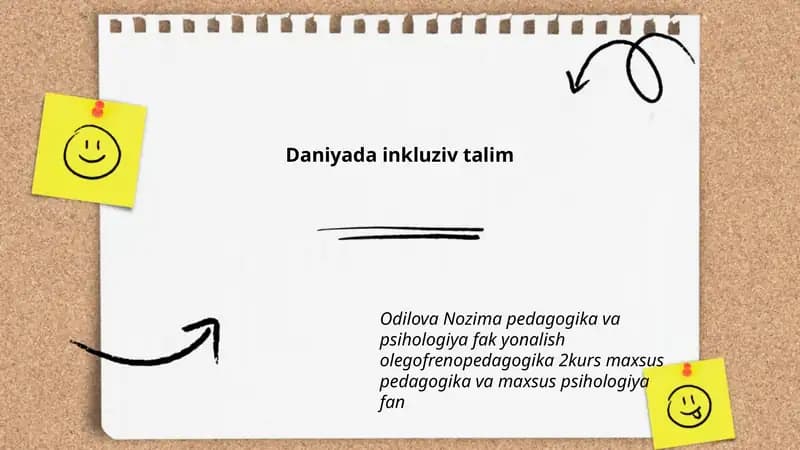Daniyada inkluziv talim