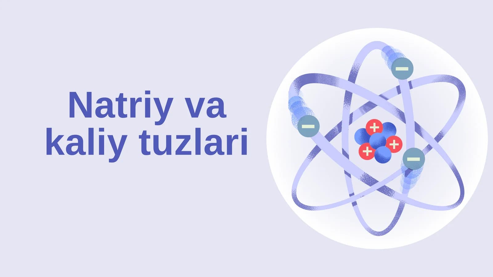 Natriy va kaliy tuzlari