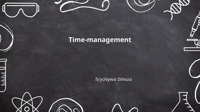 Time-management