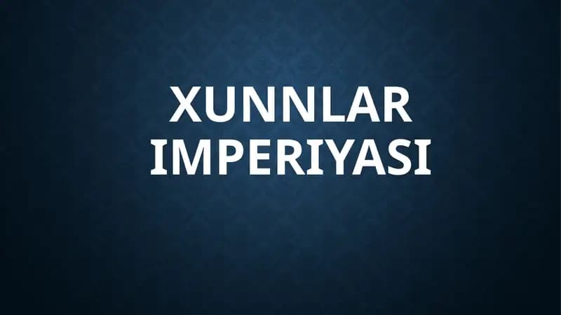 Xunnlar imperiyasi