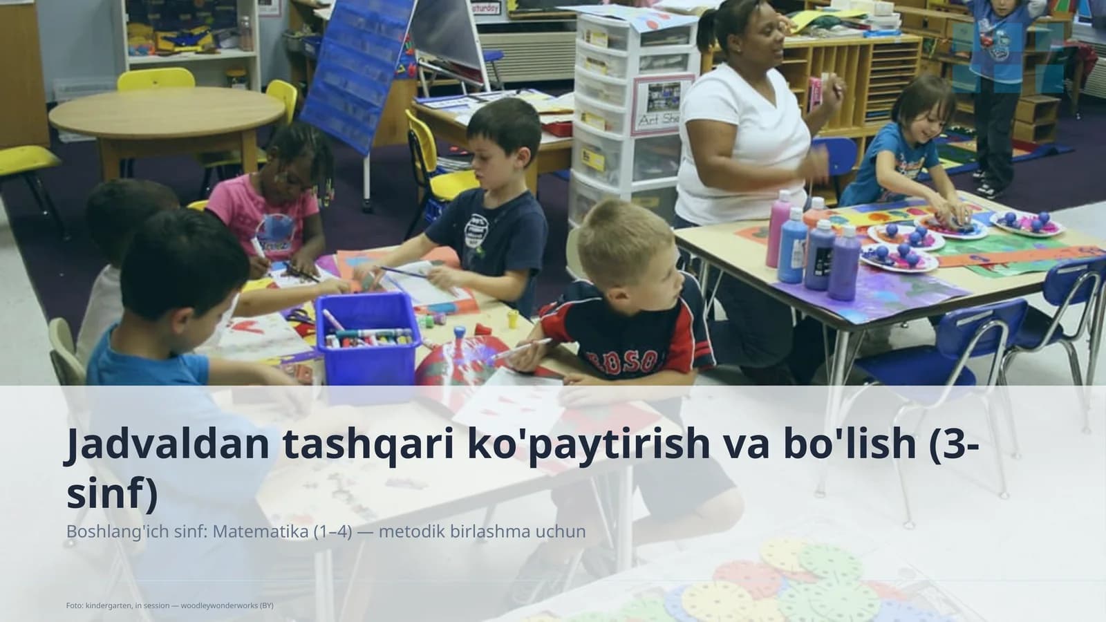 Jadvaldan tashqari ko'paytirish va bo'lish (3-sinf)