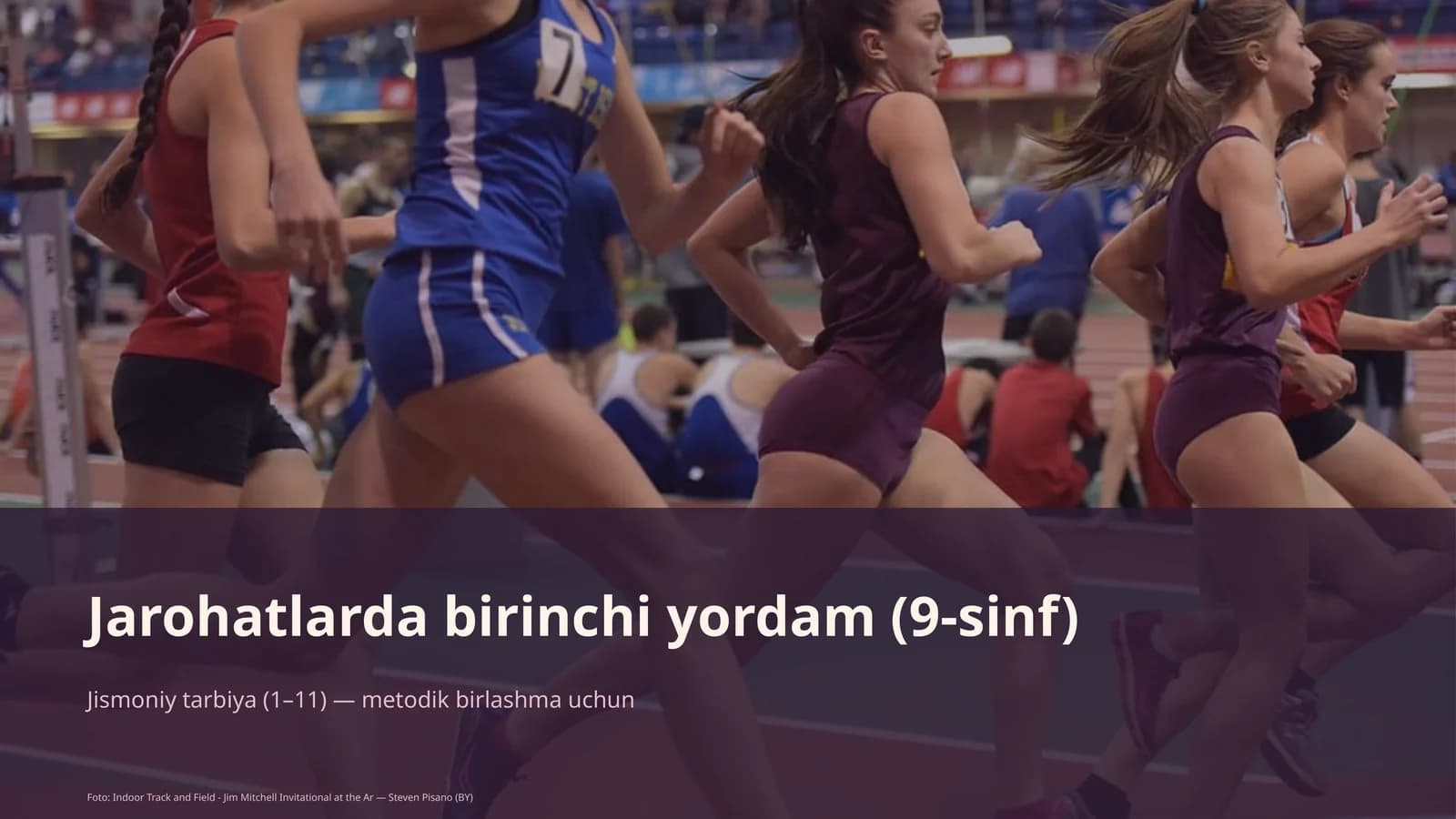 Jarohatlarda birinchi yordam (9-sinf)